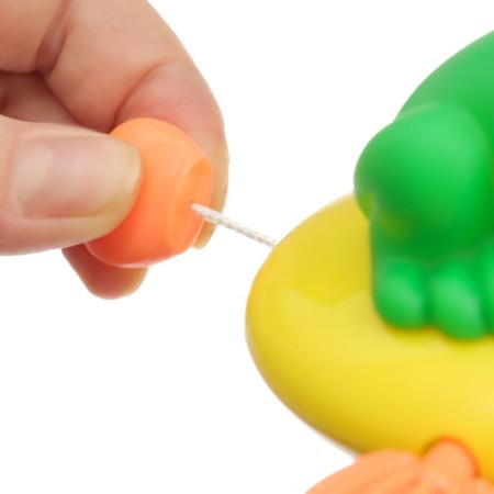 Clothing toy for a bathtub with a spray "Frog", Baby Me-9