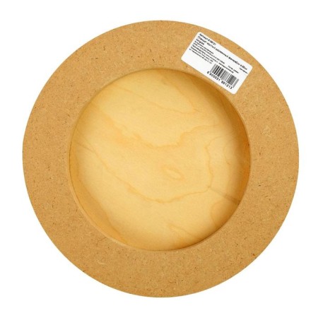 Tablet Round Wooden Plywood D-25 x 2 cm, pine, calligrata-1