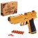 Digl children's pistol, shoots soft bullets, shells fly out, automatic reloading