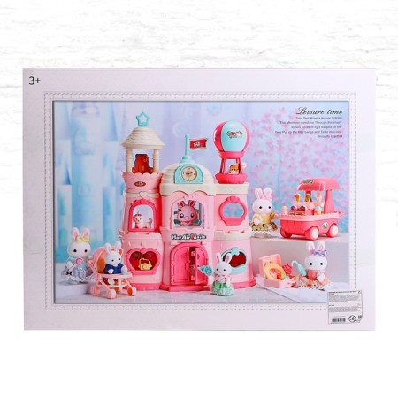 House for animals "Bunny: Big Family" with a set of accessories-11