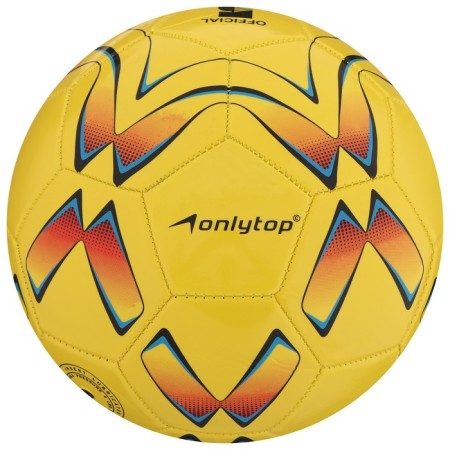 Ball football onlytop, PVC, machine stitching, 32 panels, p. 5, color mix-6