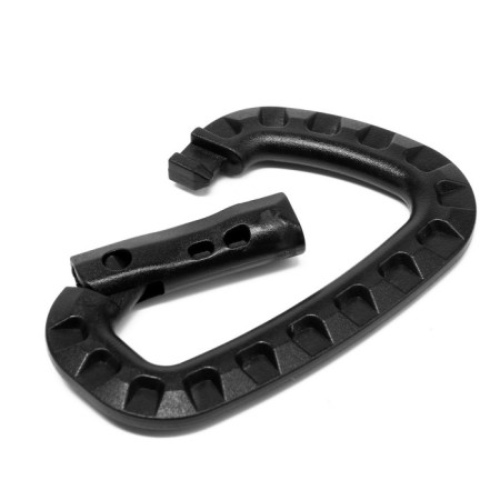 Tactical carbine d-shaped tundra, 84x56x7 mm, black color-4
