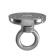 Magnet neodymium Cartage with a loop for a car, d 42 mm, clutch 32 kg