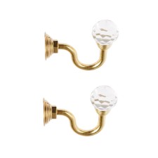 Hook for curtains ks007, one -rod, color gold