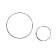 Alcadrain M672 control button, for hidden installation systems, chrome-mat
