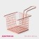 Basket for potatoes Free Dolyan "Royal", 10 × 10 × 7.5 cm, large mesh, color pink gold