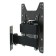KROMAX Optima-204 Kromax, for TV, inclined-horned, 15-42 ", 68-323 mm from the wall, black