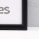 Photo frame MDF 30x40 cm, No. 5 "Simple", black (plastic screen)