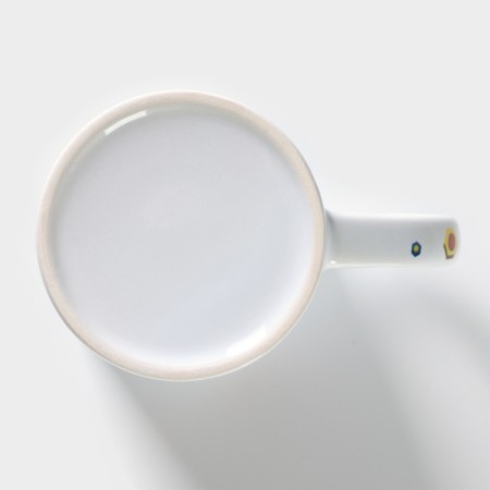 A set of children's dishes from ceramics “Blue Tractor”, 3 objects: 240 ml mug, bowl d = 18 cm, plate d = 19 cm-12