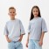 T -shirt Children's Minaku: Basic Line Kids, color gray melange, height 92 cm