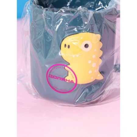 Mug Plastic Delaland "Dragon", 350 ml, turquoise color-3