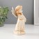 Polystone souvenir "Angel in a star dress and wreath with silver wings" mix 15.3 cm