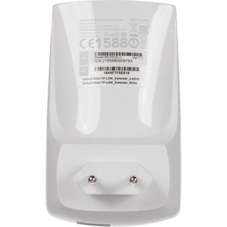 TP-Link wireless signal repeater (RE200) AC750 White-3