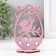 Easter decor "chick" 6.5x4.7x10.3 cm (set 2 parts) purple