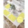 Set of napkins for setting the table "Lemon canvas", rectangular, size 32x46 cm, 4 pcs