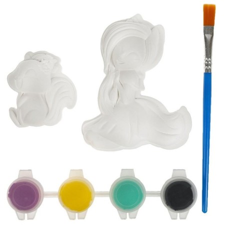 Set for Cottage Carriage "bas -relief for painting. Enschantimals. Seij ", 2 pcs.-1