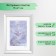 Photo frame Plastic "Office 8" 15x21 cm, silver