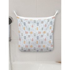 Organizer in a bath on suction cups 