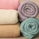 Plaid Ethel TsV. Member 180*200 cm, 100% p/e, coral-flis 220 g/m2