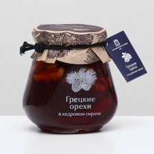 Greet nuts in cedar syrup, 290 g