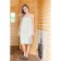 Velcro Pareo Velcro for a bathhouse and sauna 150x85 cm, female, linen