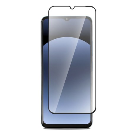 MIUKO protective glass for itel A70, full glue, black frame-5