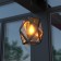 Street suspended lamp Elektrostandard, Ambra, 322x322x890 mm, E27, black color