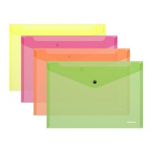 A4 button, 140 μm, Erichkrause Fizzy Neon, translucent, mix, mix