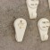 Fastening for the picture CJSC Plastic, large, white color