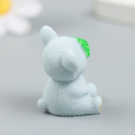 Figure for Florarium Polystone "Koala is covered with a leaf" 2.7x3.5 cm-1