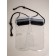 Tourist, waterproof cover, set - 2 pcs, 21 x 12 cm, black