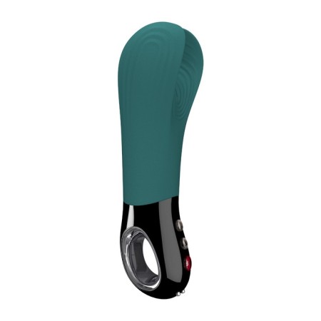 Vibro Masnotorbator Fun Factory Manta, Green, Silicon, 16 cm-2