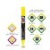 A set of chalk markers 4-cv Brauberg "Pop-Art", 5 mm, washing, for smooth/surface 151535