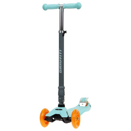 Folding Graffiti Baby, Light wheels PU 120/70 mm, ABEC 7, BIREVIC color