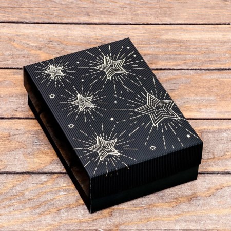 The box is folding, the lid is, “stars”, software touch, 21 x 15 x 7 cm-2