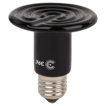 Infrared lamp, ceramic, for heating animals, 50 watts, E27, era-4