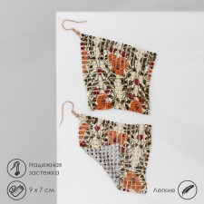 Earrings hanging 