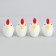 Miniature Puppet "Kurochka", set 4 pcs., Size 1 pc. - 1.1 × 2.1 × 2.5 cm