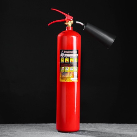 Fire extinguisher carbon dioxide OU-3 everything