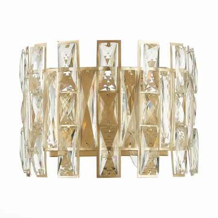 Sconces st. SL1626.201.02. Anzio. 2x40 W, E14, 27x21.5 cm, Shampan-3