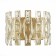 Sconces st. SL1626.201.02. Anzio. 2x40 W, E14, 27x21.5 cm, Shampan