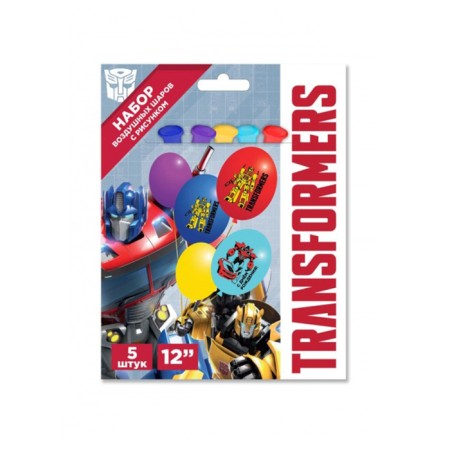 Shar Latex 12 "Transformers" color print, set of 5 pcs.-6