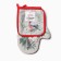 Set of kitchen. Dolyana "Bullfinch": mittens 20x28 cm, severity 17x17 cm, 35% HL, 65% PE