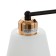 Adele chandelier 2x40W E27 Black/gold 45x12x25cm