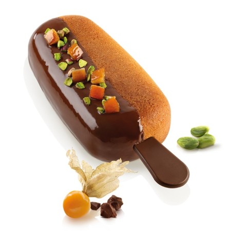 Form for the preparation of cakes, silicone, 18.5x9.5 cm-5