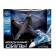 Metal helicopter "air forces", inertial, light and sound effects, color gray color