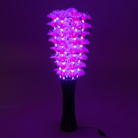 Nightnik "Kalmia" 56xLED 4000K pink 25x25x80cm Risalux-2