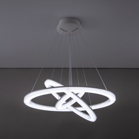 Suspended lamp Citilux "Electron" CL710A104S, 65x65x40 cm, 1x104W, LED, white color-29