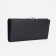 Women's wallet on magnets, black color