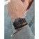 Men's wristwaters, with calendar, d-4.2 cm, strap L-26 cm, 3 atm, black